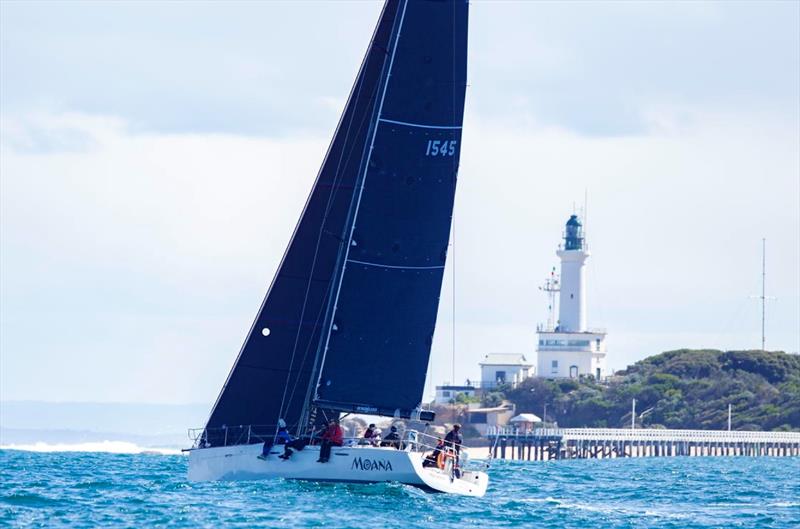 Moana, a Beneteau First 45, is all set for the sail to Hobart photo copyright Steb Fisher taken at Ocean Racing Club of Victoria and featuring the Beneteau class