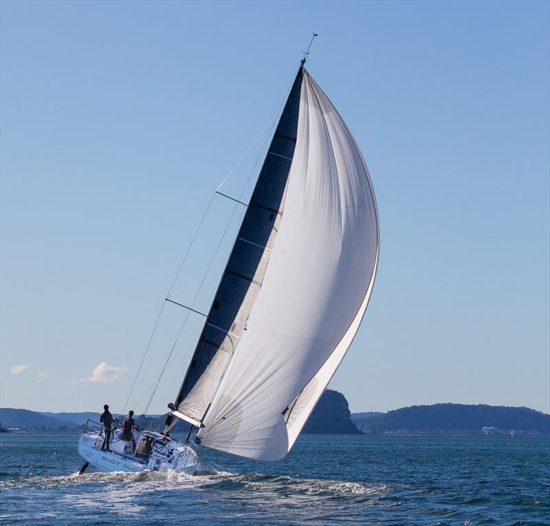 140m2 of A2 being put to good use on Pittwater - Beneteau First 36 - photo © John Curnow