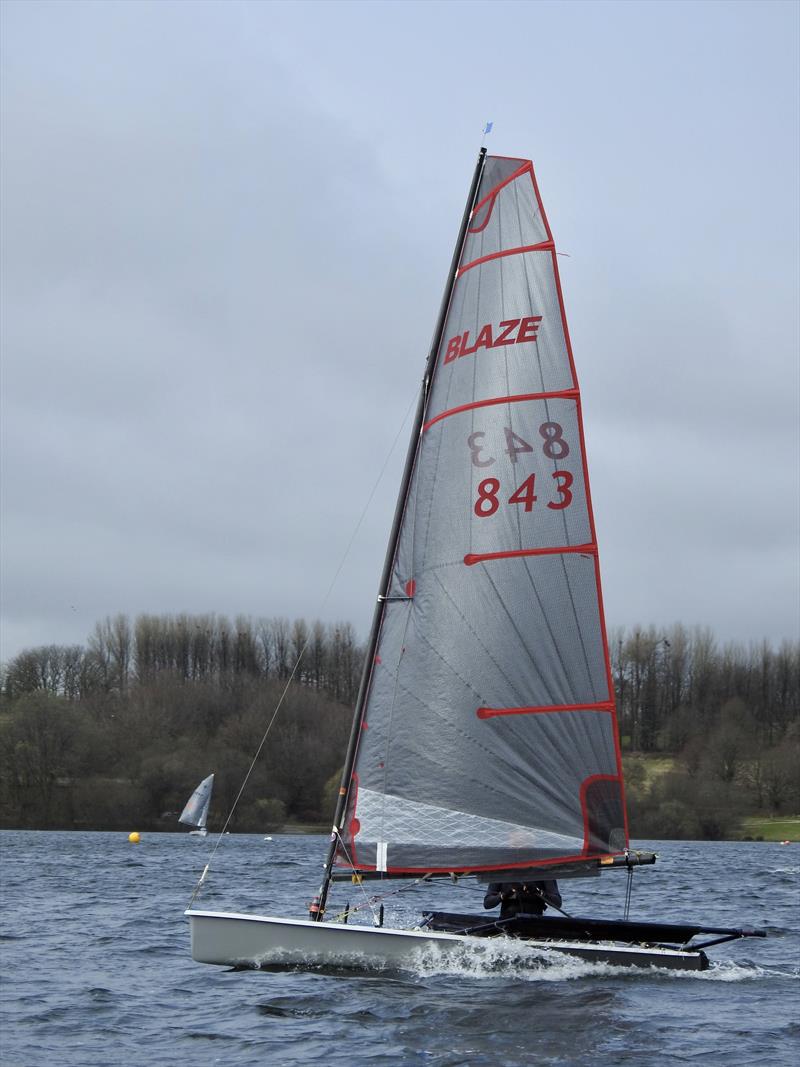Exmoor Beastie 2025 photo copyright John Culshaw taken at Wimbleball Sailing Club and featuring the Blaze class