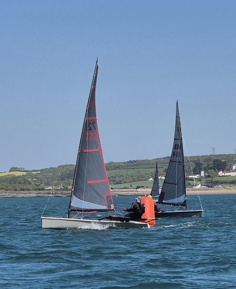 Charlie Nunn finnishes second at the Blaze Western Championship at North Devon Yacht Club - photo © Liam Bunclark