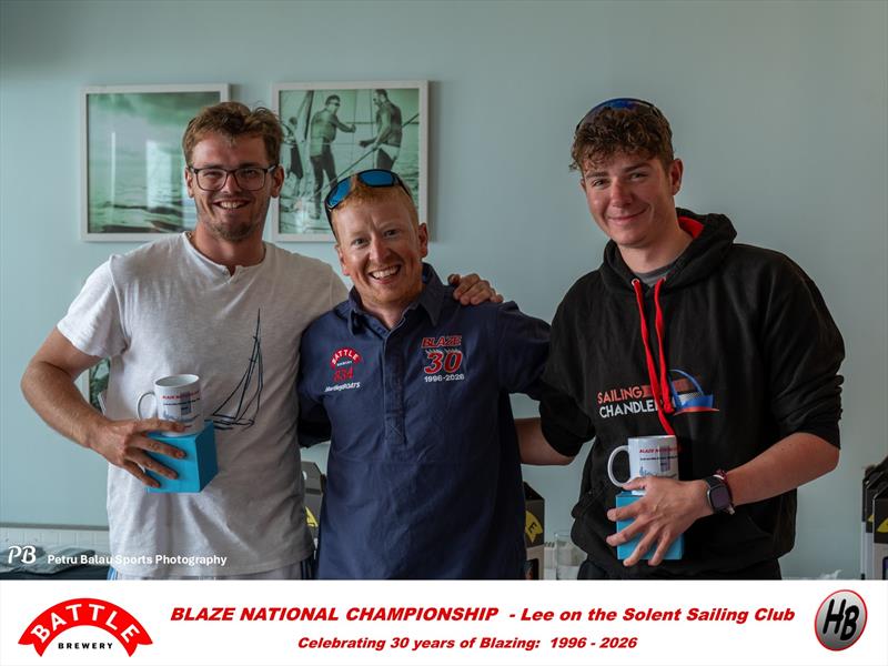Nations Cup winners - Battle Brewery and Hartley Boats Blaze Nationals at Lee-on-the-Solent - photo © Petru Balau Sports Photography / sports.hub47.com