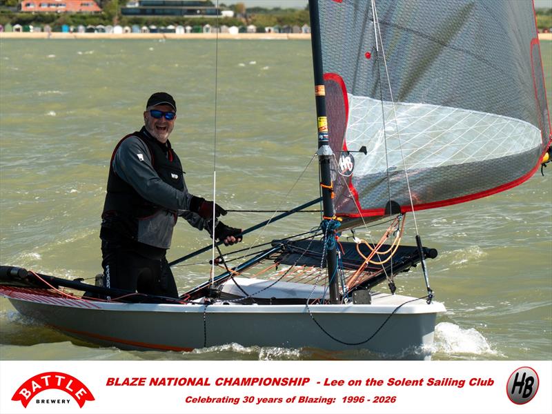 Mark Homer - Battle Brewery and Hartley Boats Blaze Nationals at Lee-on-the-Solent - photo © Petru Balau Sports Photography / sports.hub47.com