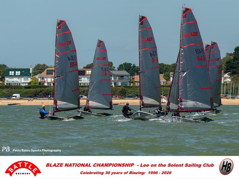 Battle Brewery and Hartley Boats Blaze Nationals at Lee-on-the-Solent - photo © Petru Balau Sports Photography / sports.hub47.com