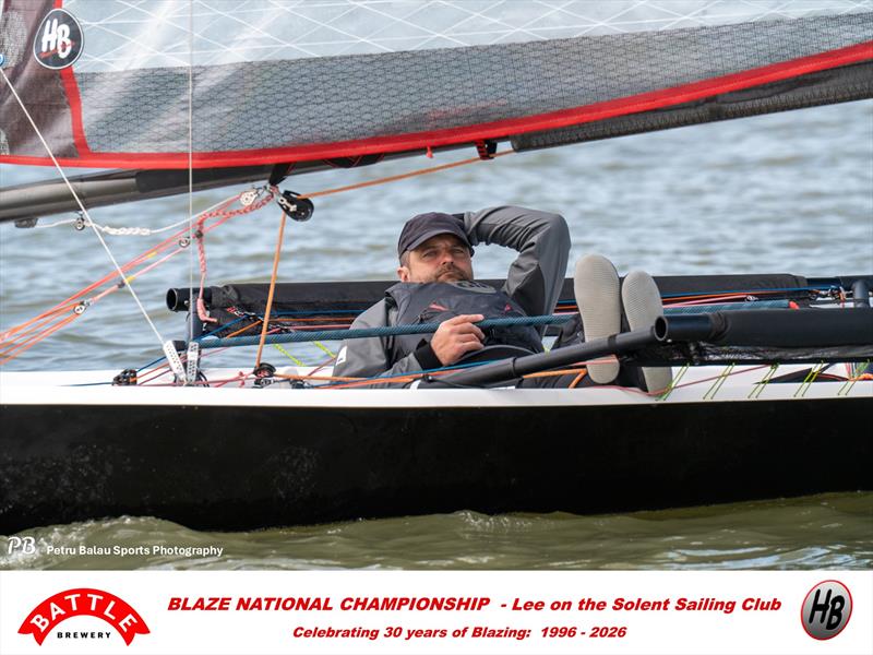 Waiting for the wind - Battle Brewery and Hartley Boats Blaze Nationals at Lee-on-the-Solent - photo © Petru Balau Sports Photography / sports.hub47.com
