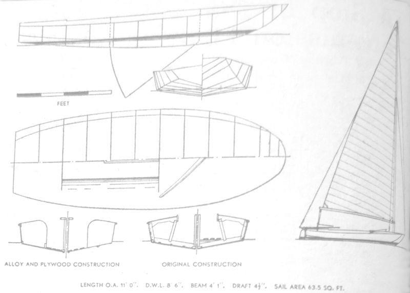 Sidney Cheverton's simple yet clever design picked out the best of the early American imported scows and made it into a sweet little inland performer photo copyright Sidney Cheverton taken at  and featuring the British Moth class