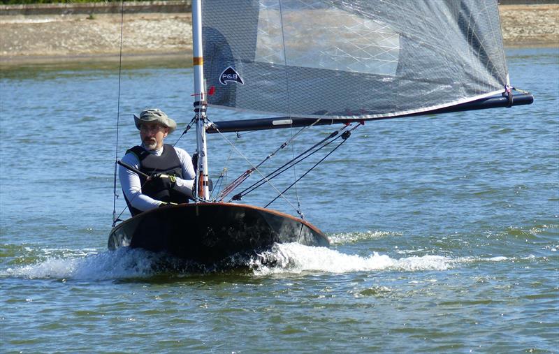 British Moth Open at Leamington Spa Sailing Club photo copyright Jayne Whigham taken at Leamington Spa Sailing Club and featuring the British Moth class