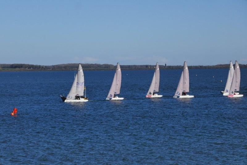 University Sailing League Round 3 at Rutland (also a British Keelboat League event) photo copyright BKL taken at Rutland Sailing Club and featuring the BUSA class
