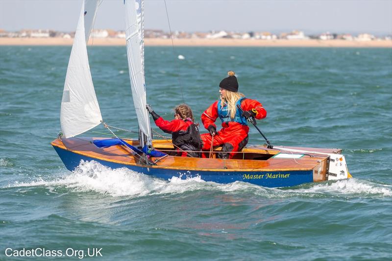 Vaikobi Cadet Class Spring Championships at Pevensey Bay - photo © CadetClass.org.uk
