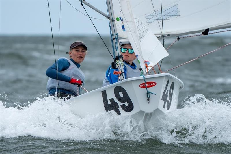 Cadet Worlds in Melbourne Day 2 photo copyright FSR Industries - Media House taken at Royal Yacht Club of Victoria and featuring the Cadet class