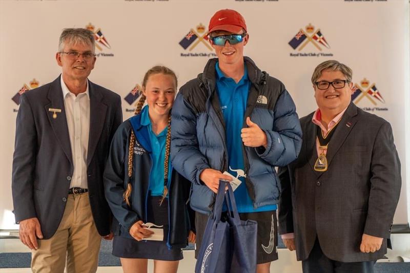 Cadet Worlds in Melbourne Prize Giving photo copyright FSR Industries - Media House taken at Royal Yacht Club of Victoria and featuring the Cadet class