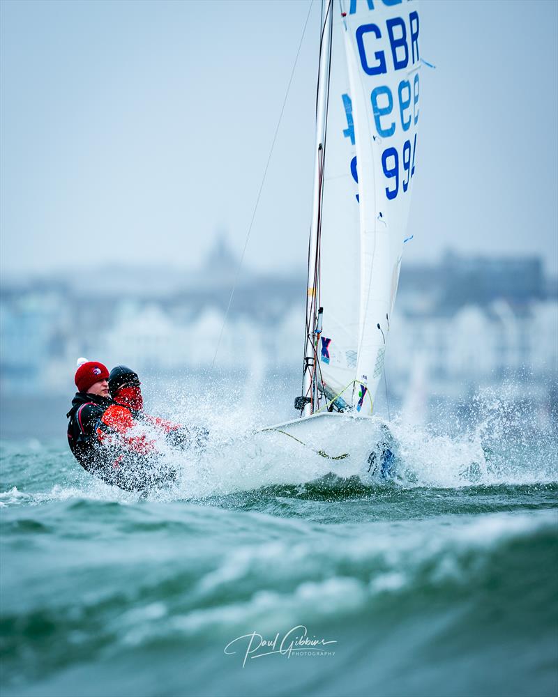 May Contain Nuts, Tom and Annable Shep,  during the Cadet Alf Simmonds Memorial Trophy in Plymouth photo copyright Paul Gibbins Photography taken at Plymouth Youth Sailing and featuring the Cadet class