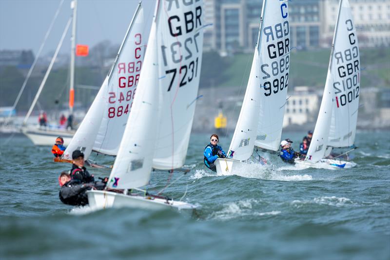 Cadet Alf Simmonds Memorial Trophy in Plymouth - photo © Paul Gibbins Photography