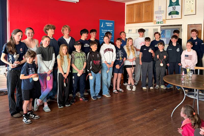 GBR World Team decided at final selector - Cadet class Peter Scott Trophy at Draycote - photo © Christopher Flood