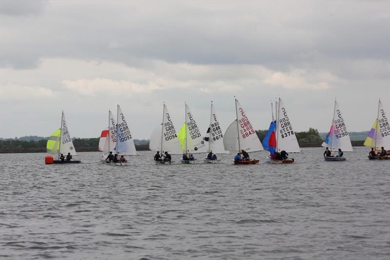 Cadet class Peter Scott Trophy at Draycote - photo © Christopher Flood