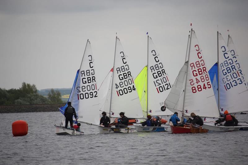 Cadet class Peter Scott Trophy at Draycote - photo © Christopher Flood