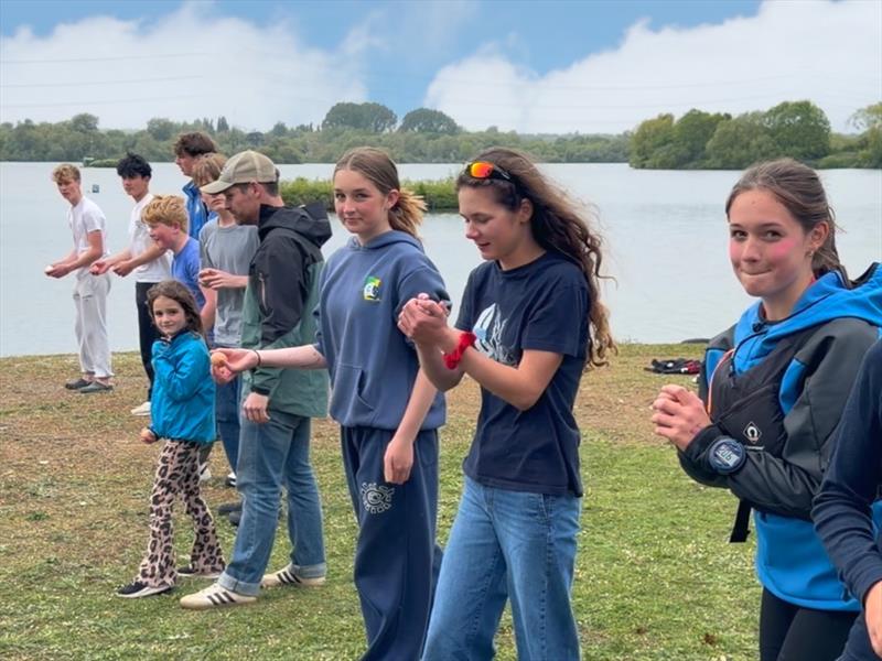On shore fun 'n games during the Fishers Green Cadet Open 2026 - photo © Angie Meyer