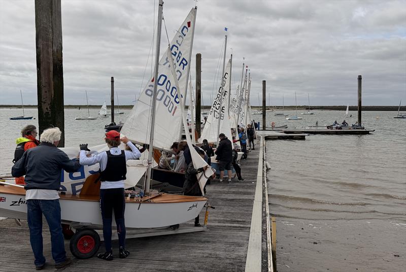 Cadet class at the Corinthian Otters open meeting in Burnham - photo © Louisa Gregory