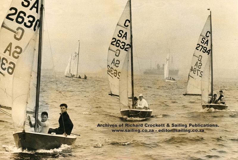 Cadets racing on Durban Bay in October 1961 - photo © Richard Crockett & Sailing Publications / www.sailing.co.za