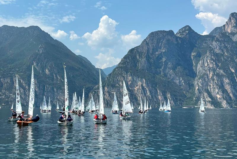 Practice race - Cadet class World Championship at Garda - photo © Helen Lowe
