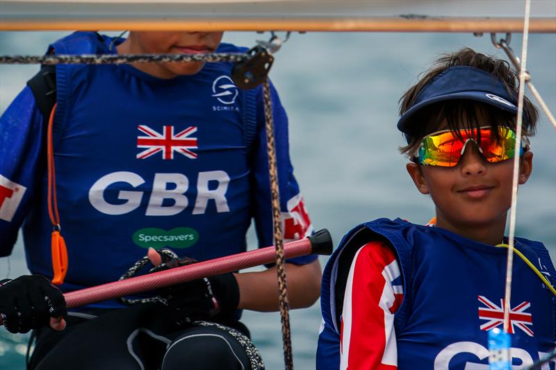 Cadet class World Championship at Garda day 1 - photo © Tom Sullam