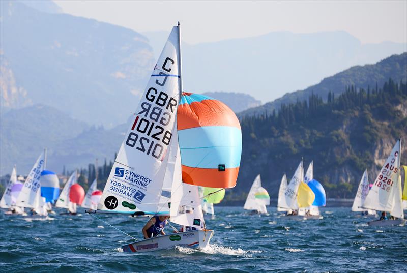 Cadet class World Championship at Garda day 2 - photo © Mars Entertainment