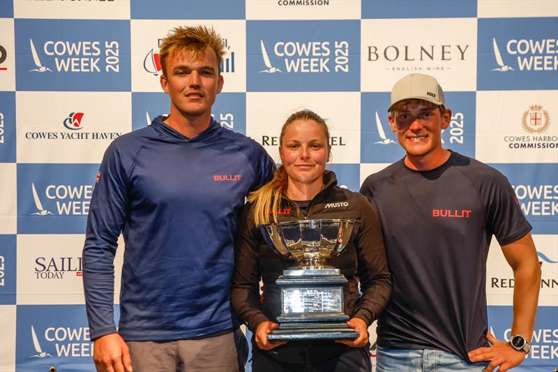 Winners of the New York Yacht Club Challenge Cup, Bullit - Cowes Week 2025 photo copyright Paul Wyeth / www.pwpictures.com taken at Cowes Combined Clubs and featuring the Cape 31 class