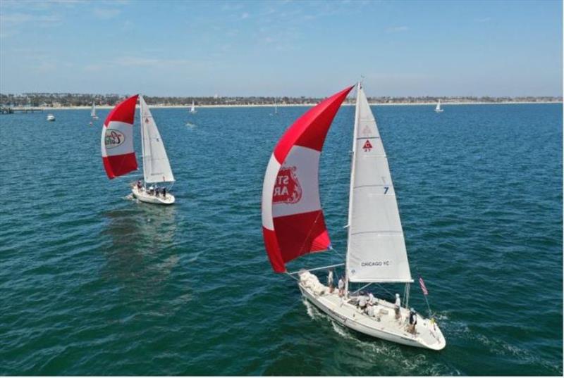 Seawanhaka International Challenge Cup photo copyright Camille Daniels taken at Long Beach Yacht Club and featuring the Catalina 37 class