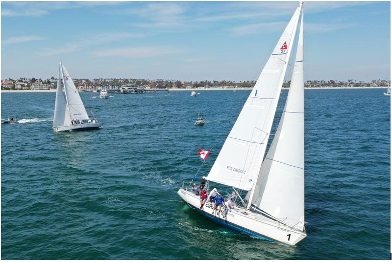 2022 Seawanhaka International Challenge Cup - day 3 photo copyright Bronny Daniels taken at Long Beach Yacht Club and featuring the Catalina 37 class