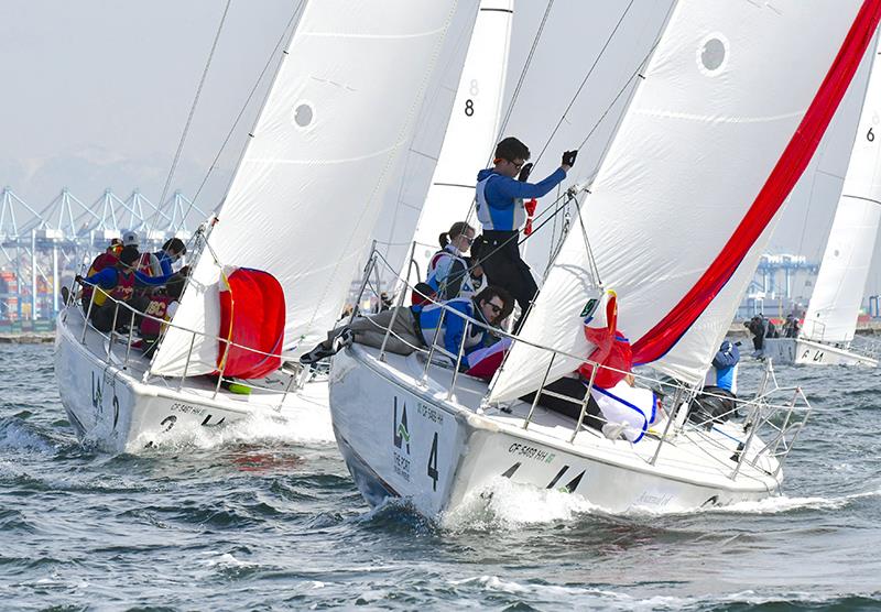 Pola Harbor Cup photo copyright Betsy Crowfoot taken at Los Angeles Yacht Club and featuring the Catalina 37 class