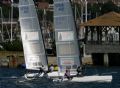 Lovell and Ogletree win the International Catamaran Challenge Trophy © 2003 ICCT / Billy Black