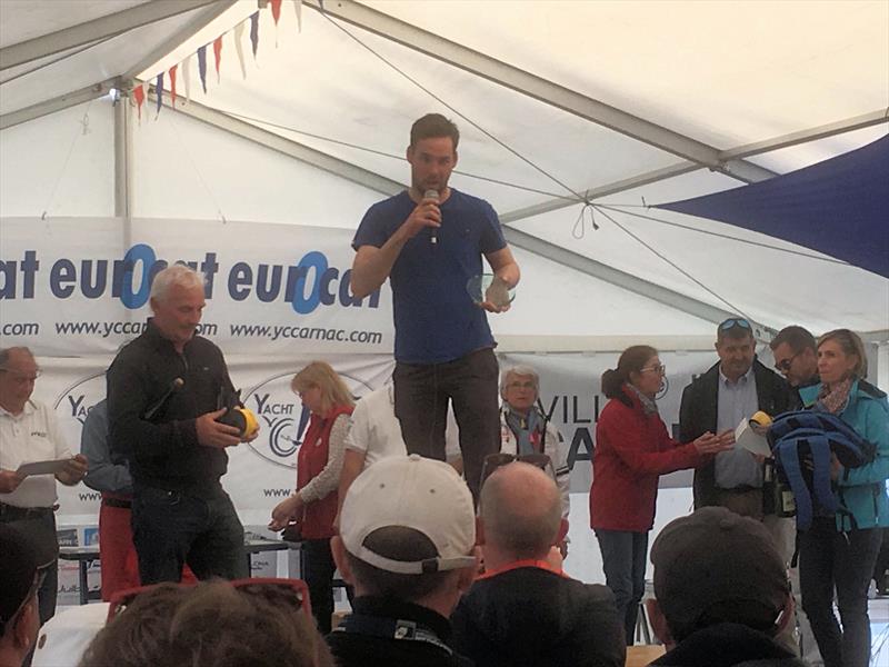 Dan Ellis at Eurocat 2018 in Carnac - photo © Kyle Stoneham