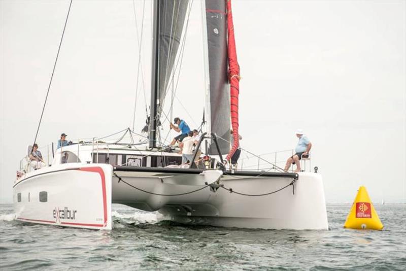 Outremer 5X Excalibur - Outremer Cup 2018 photo copyright Multihull Central taken at  and featuring the Catamaran class