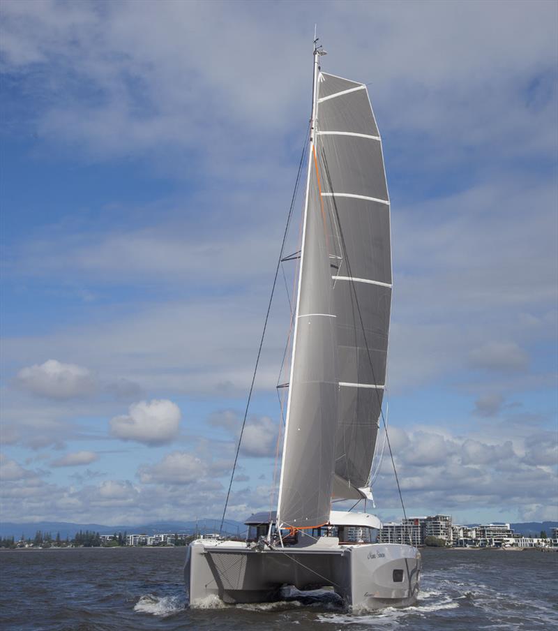 Significant square top = significant power - Excess 11 photo copyright John Curnow taken at  and featuring the Catamaran class