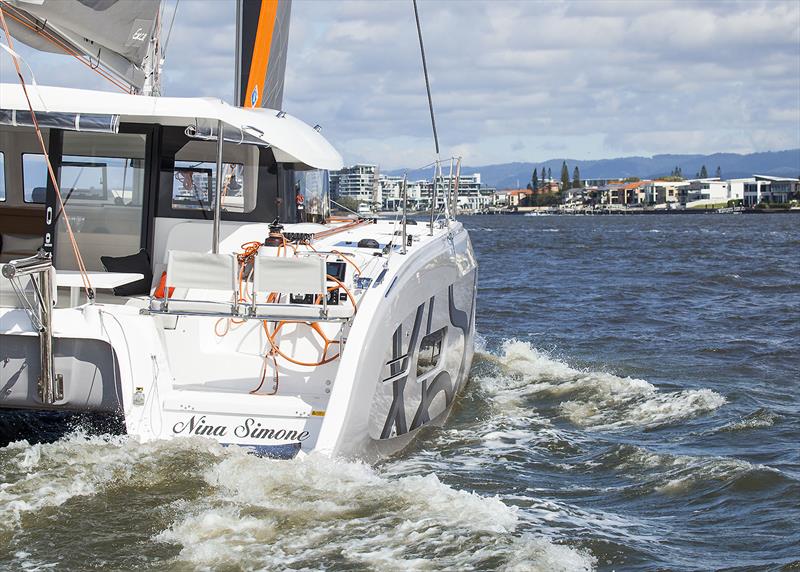 Power being put to good use on the Excess 11 photo copyright John Curnow taken at  and featuring the Catamaran class