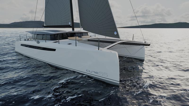 Cure 55 - Express Cruiser to be ready in 2023 photo copyright Cure Marine taken at  and featuring the Catamaran class