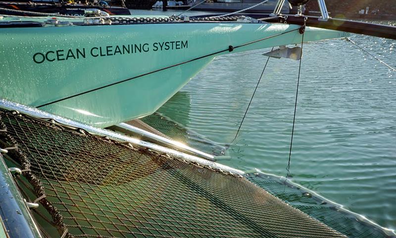 IY LBV35 with Ocean Cleaning System photo copyright Raúl Blanco taken at  and featuring the Catamaran class