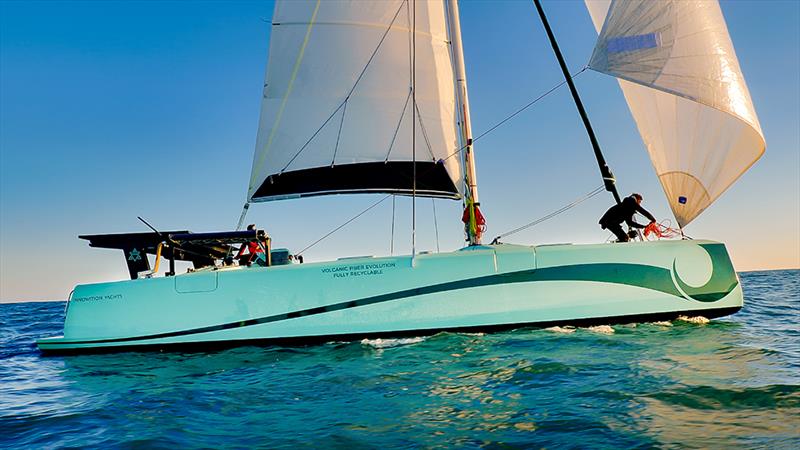 IY LBV35 sailing photo copyright Raúl Blanco taken at  and featuring the Catamaran class