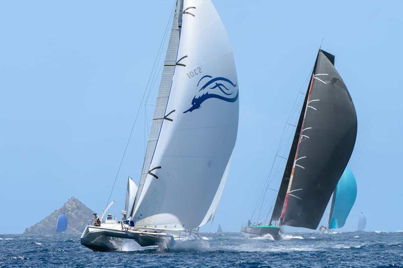 Les Voiles de St Barth Richard Mille photo copyright Christophe Jouany taken at Saint Barth Yacht Club and featuring the Catamaran class