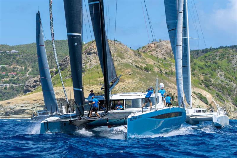 Les Voiles de St Barth Richard Mille photo copyright Christophe Jouany taken at Saint Barth Yacht Club and featuring the Catamaran class