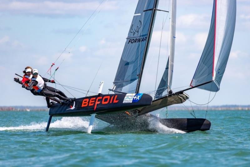BeFoil 16 Carbon photo copyright Clément Philippon taken at  and featuring the Catamaran class