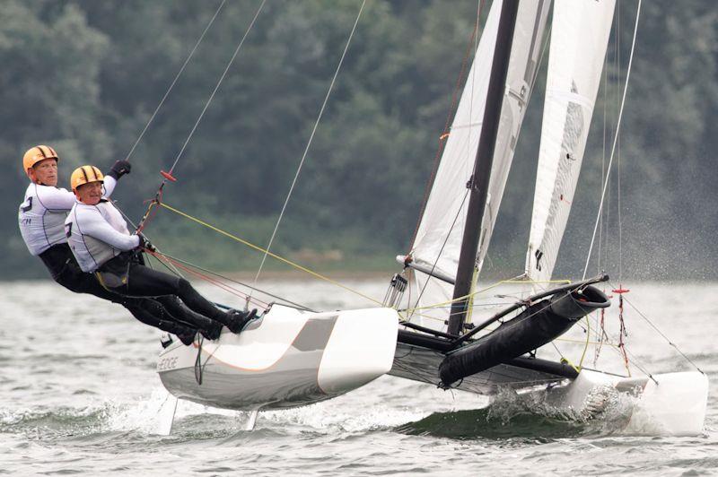 Gill Cat Open Meeting 2021 at Grafham Water photo copyright Paul Sanwell / OPP taken at Grafham Water Sailing Club and featuring the Catamaran class