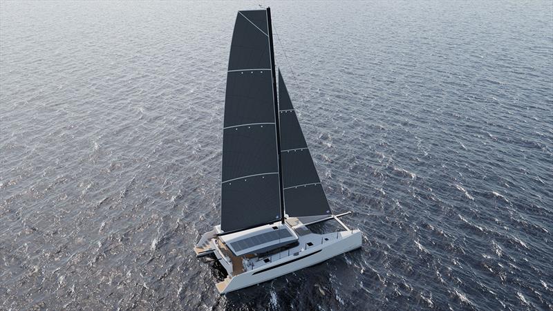 Cure 55 definitely owns a powerful sail plan - photo © Cure Marine