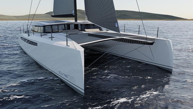 Designed and built by sailors - Cure 55 is glorious photo copyright Cure Marine taken at  and featuring the Catamaran class