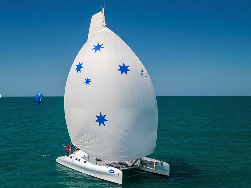 Roamance - the crew were happy for clear air and a big kite - SeaLink Magnetic Island Race Week - photo © Andrea Francolini / SMIRW