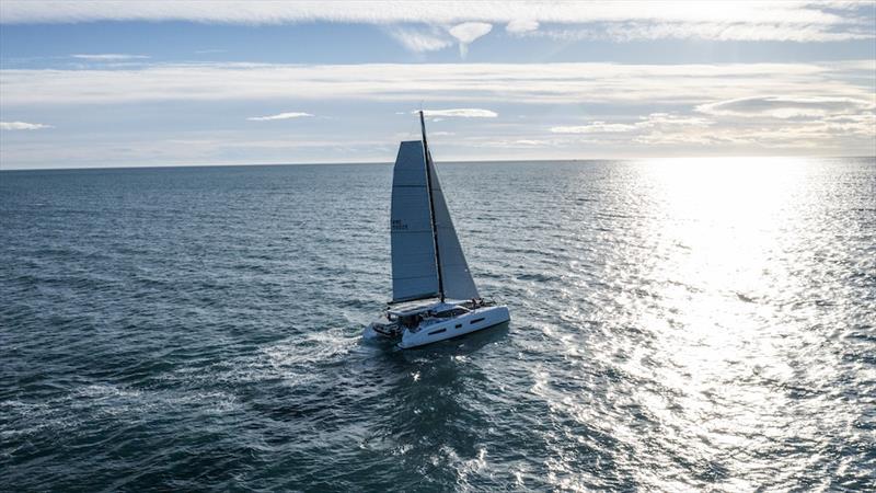 sailing a catamaran around the world