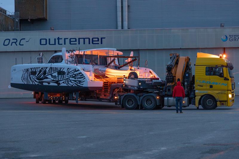 Outremer 45 built on the Lorient site - photo © Julien Stintzy