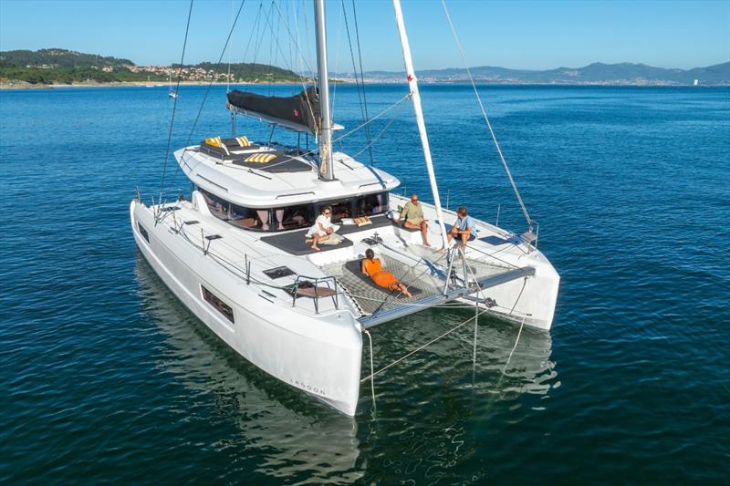 Lagoon 43 on display photo copyright Lagoon Catamarans taken at  and featuring the Catamaran class