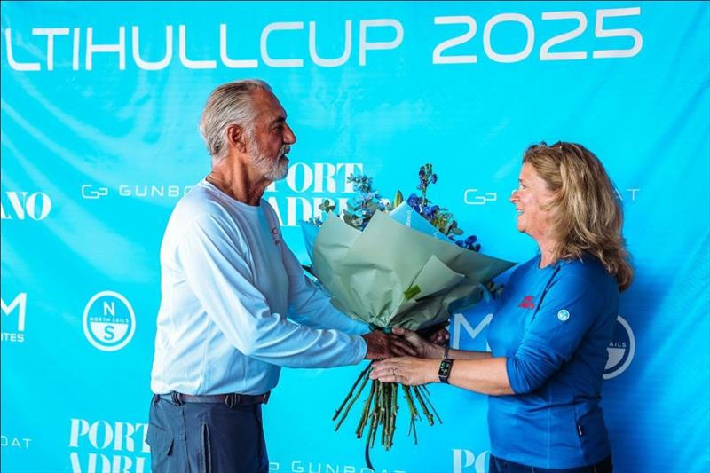 2025 Multihull Cup Prize Giving photo copyright www.sailingenergy.com taken at  and featuring the Catamaran class