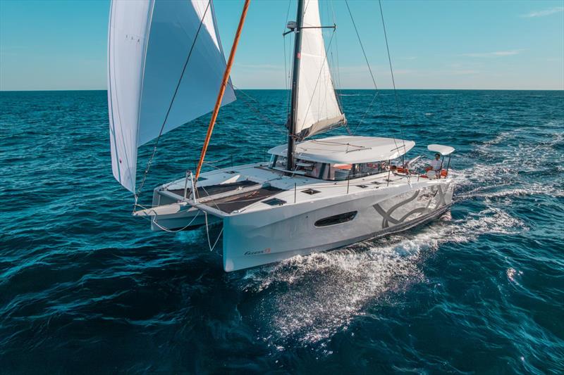 Sea trials at Port Ginesta - photo © Excess Catamarans