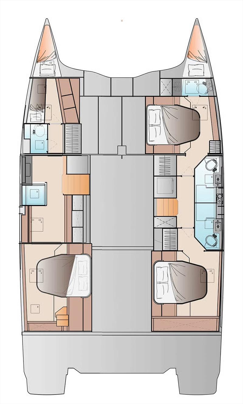 FP48 photo copyright Fountaine Pajot taken at  and featuring the Catamaran class